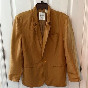Guess by Marciano 100% Silk Sunset Tone Blazer